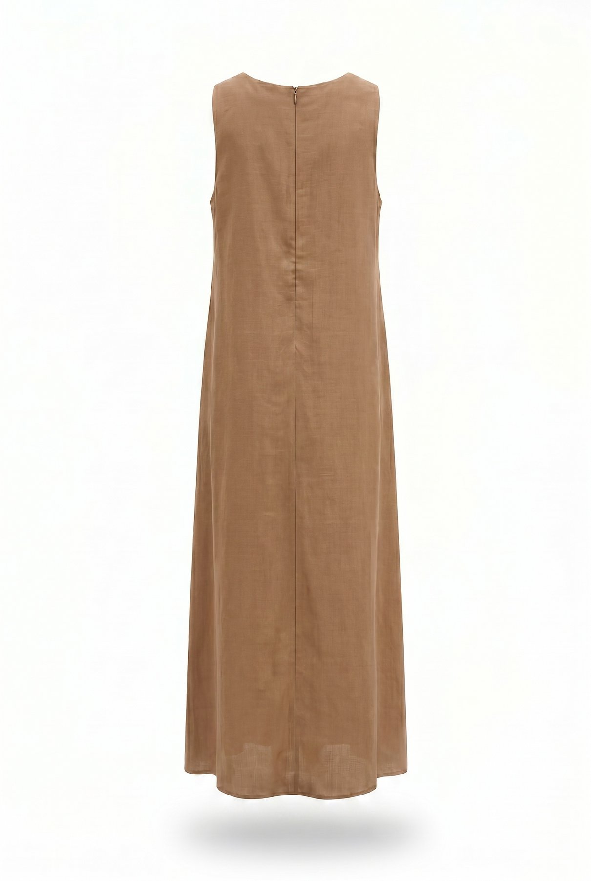 07 n flory vestido longo regata com ziper nas costas marant